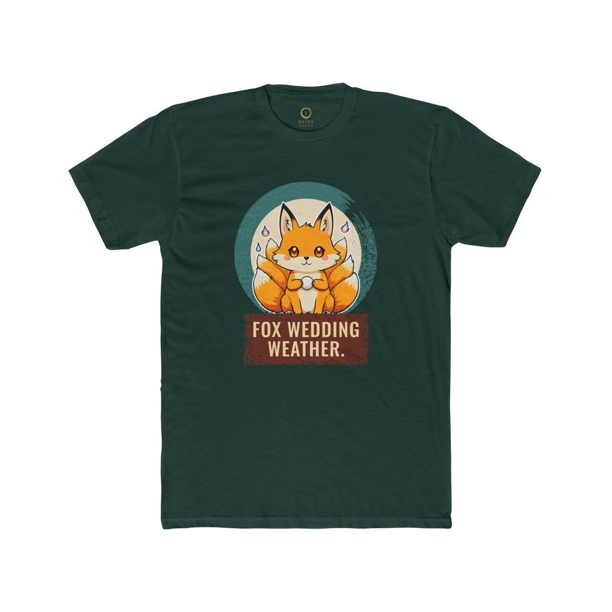 Kitsune · “Fox wedding weather.” — Unisex T-Shirt