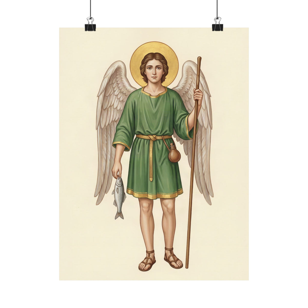 St Raphael the Archangel: Companion on the Road — Art Print