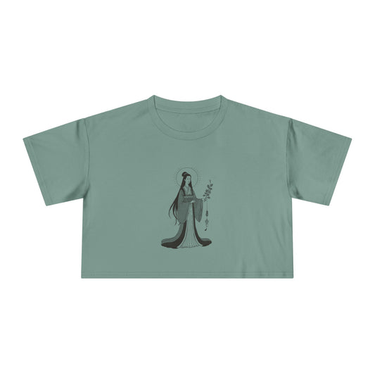 Amaterasu: She Who Shines in Heaven — Women's Crop Tee