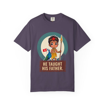 Murugan: Two Companions from One Tree — Garment-Dyed T-Shirt