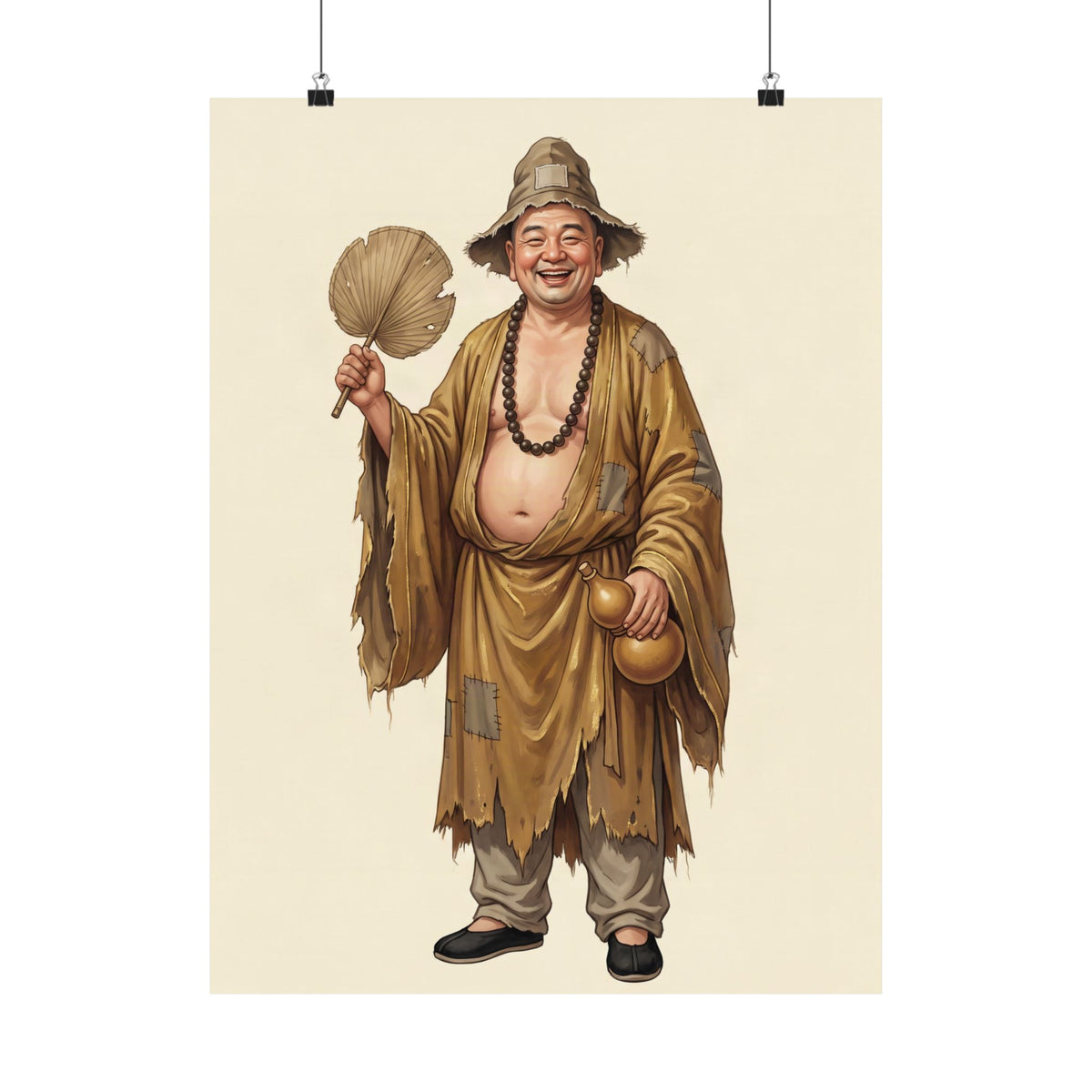 Ji Gong: Logs from the Well — Art Print
