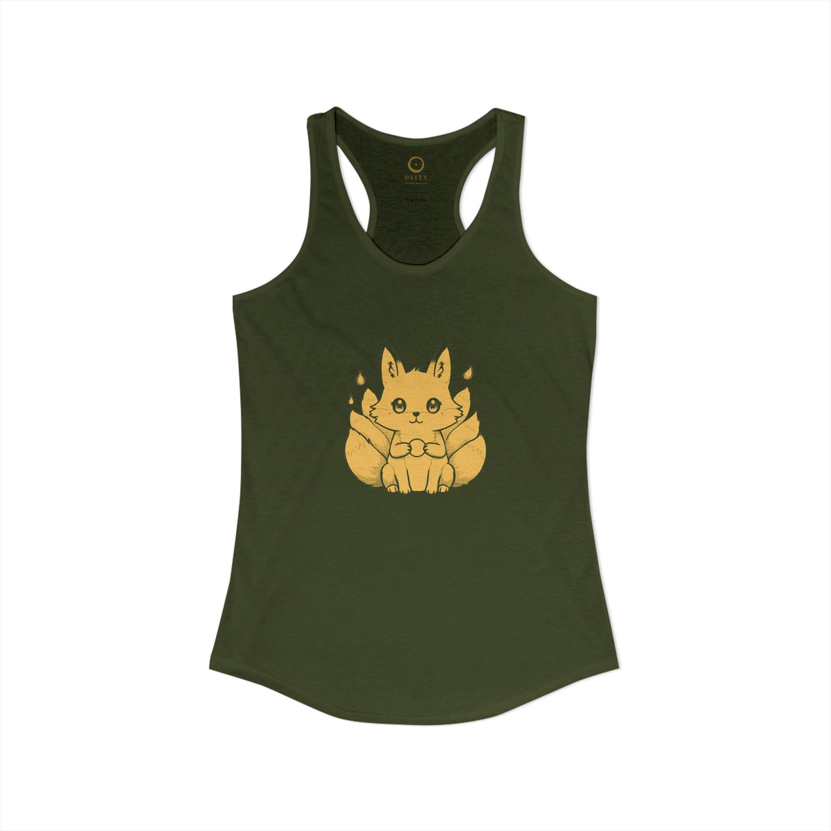 Kitsune: Messenger of Inari — Women's Racerback Tank