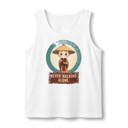 Kōbō Daishi: Walking with Every Pilgrim — Unisex Muscle Tank