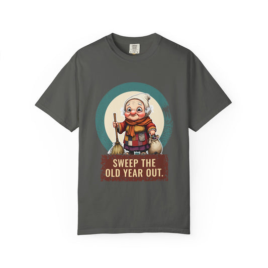 La Befana: Sweeper of the Old Year — Garment-Dyed T-Shirt