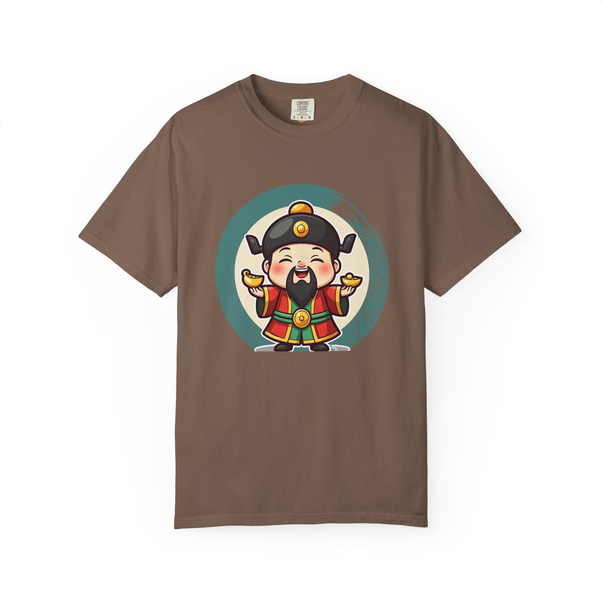 Caishen: Inviting Wealth and Treasure — Garment-Dyed T-Shirt