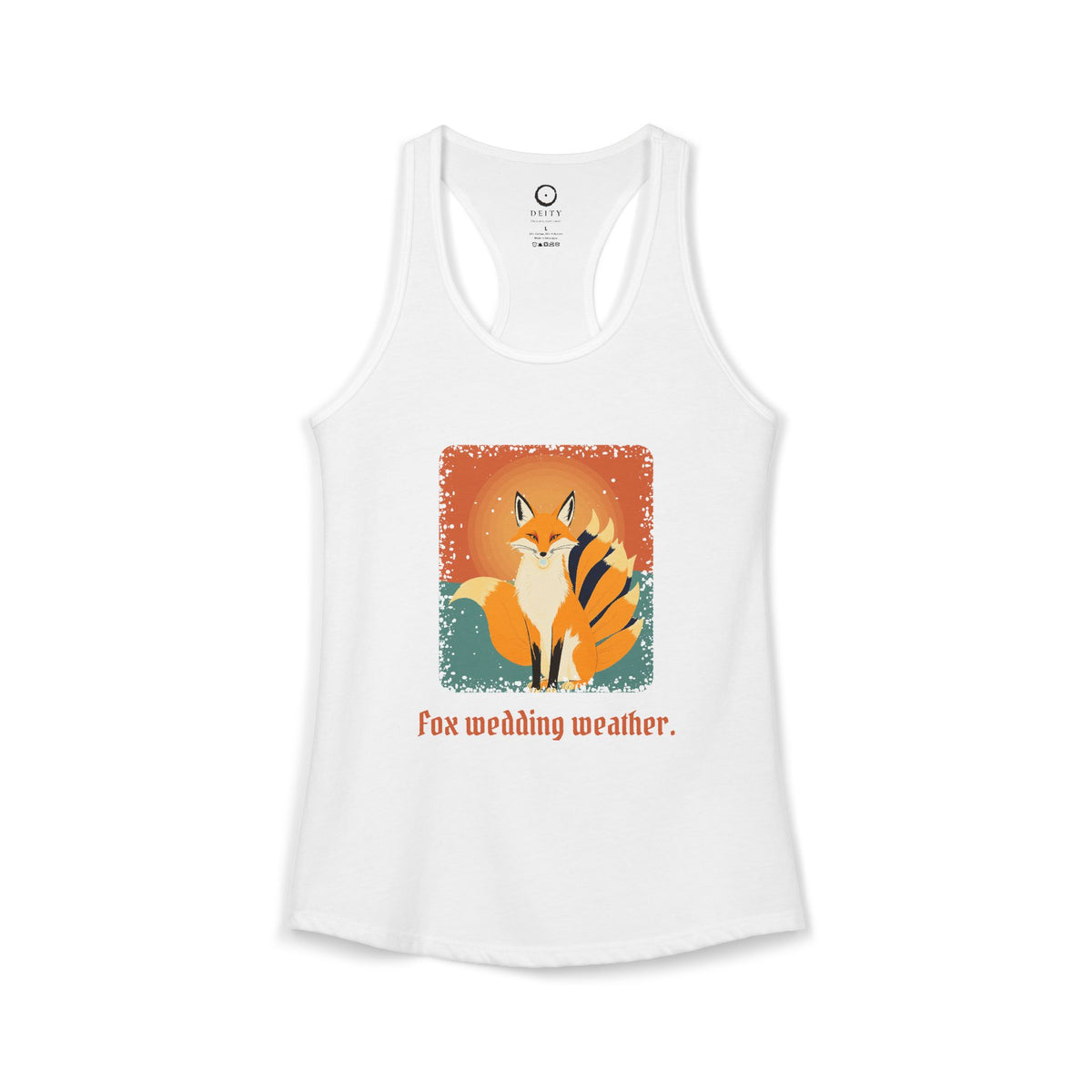 Kitsune: Keeper of the Star Ball — Women's Racerback Tank