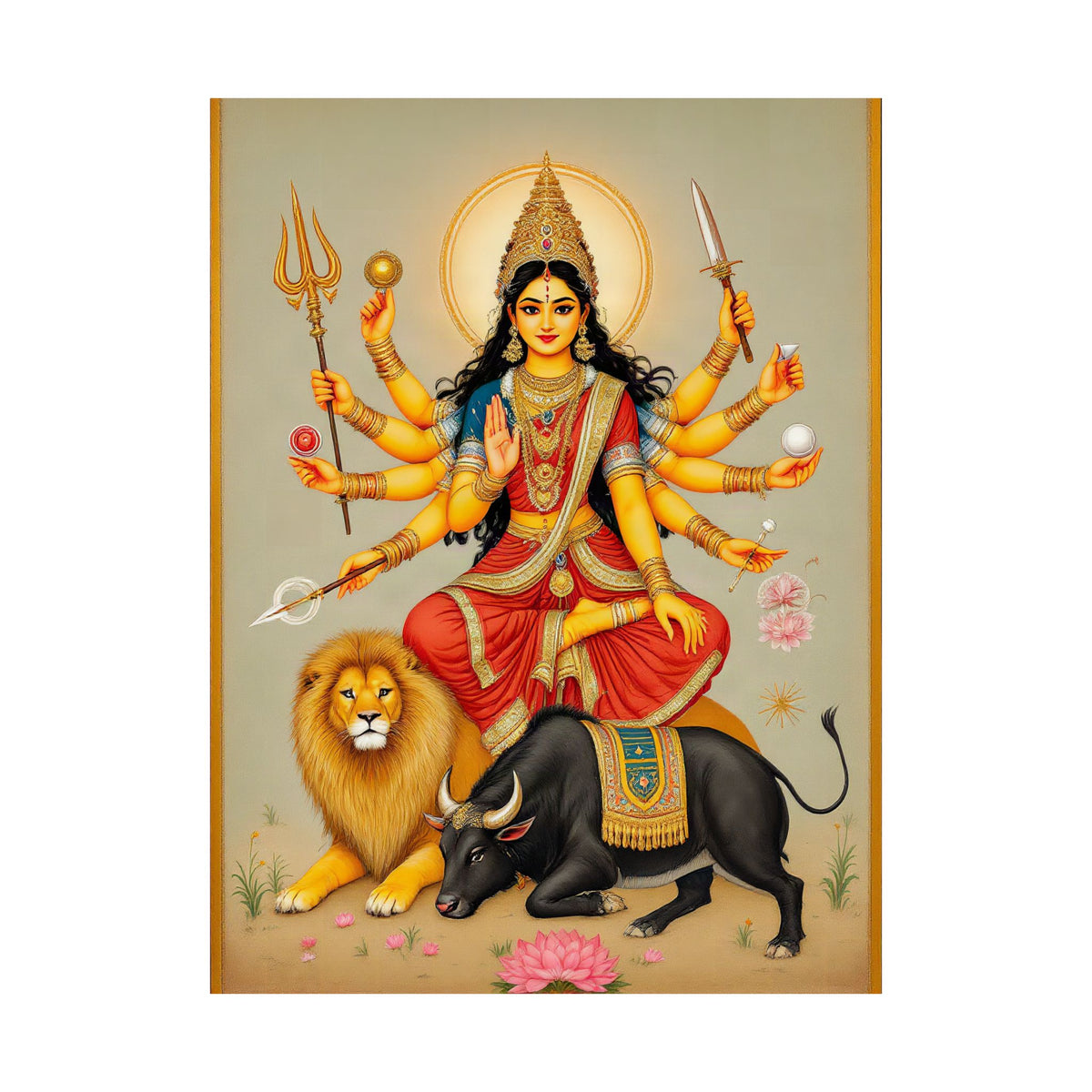 Durga: Armed by the Gods — Art Print