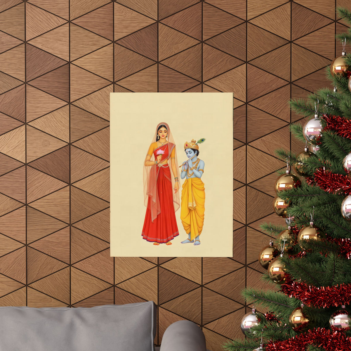 Radha: Queen of Vrindavan — Art Print