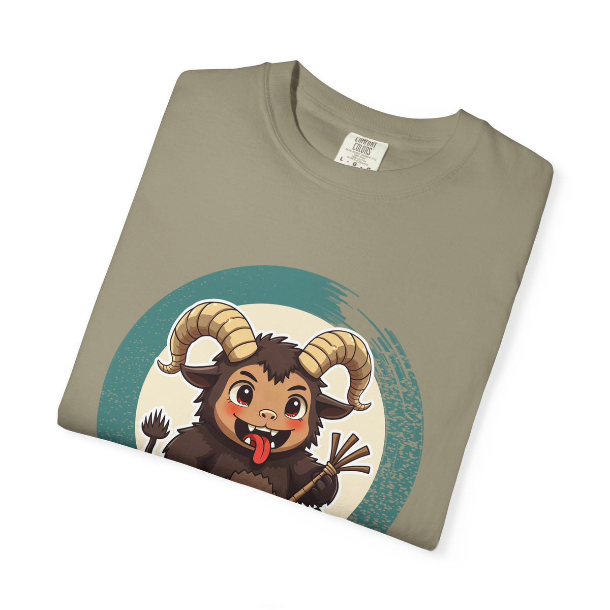 Krampus · “Mostly good this year.” — Garment-Dyed T-Shirt