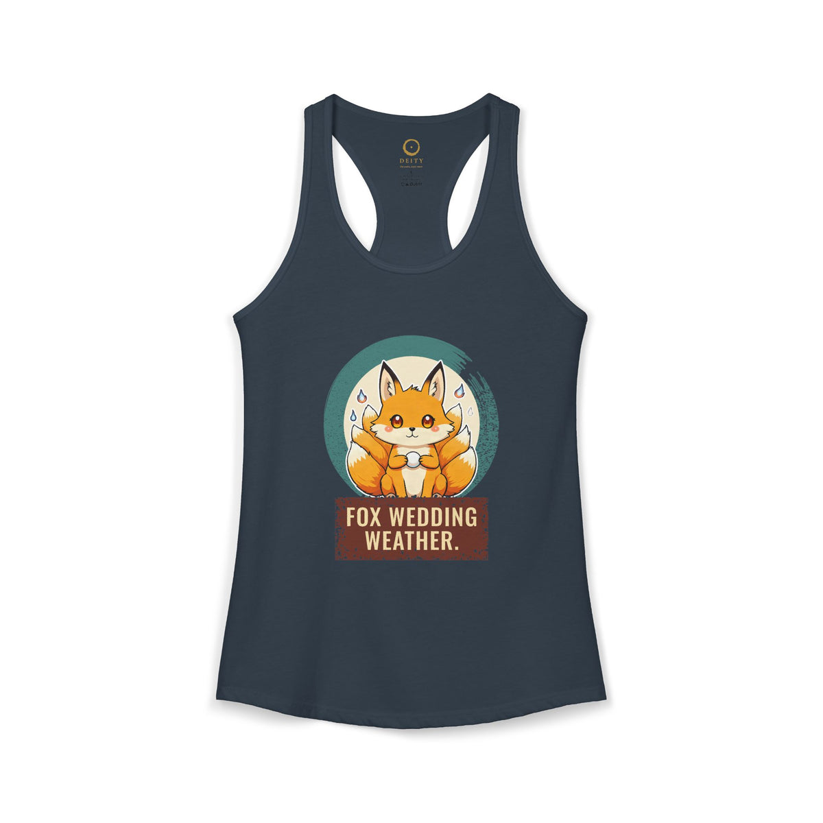 Kitsune: Messenger of Inari — Women's Racerback Tank