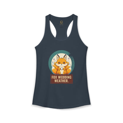 Kitsune: Messenger of Inari — Women's Racerback Tank