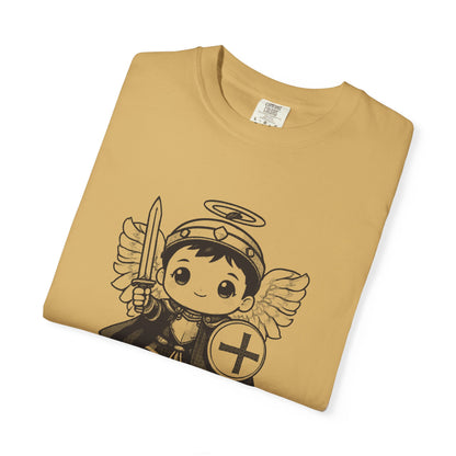 St Michael the Archangel: Prince of the Heavenly Host — Garment-Dyed One-Ink Tee