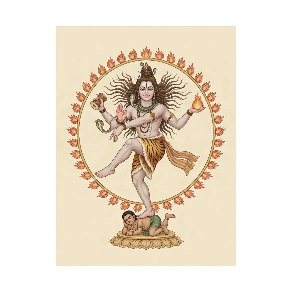 Shiva: Dancer in the Ring of Fire — Art Print