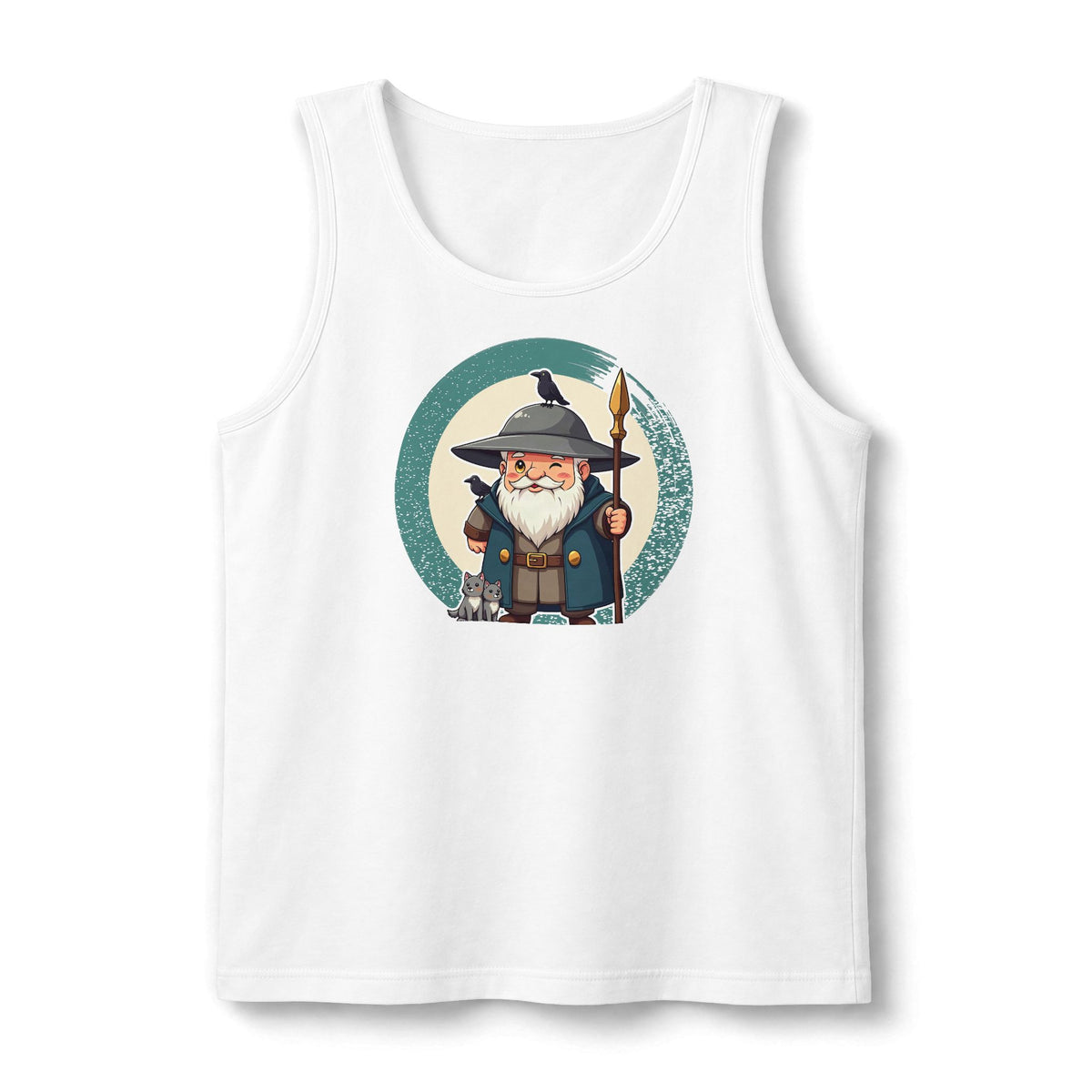 Odin: Gave an Eye for Wisdom — Unisex Muscle Tank