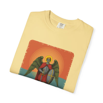 St Michael the Archangel: Chief Commander of Heaven — Garment-Dyed T-Shirt
