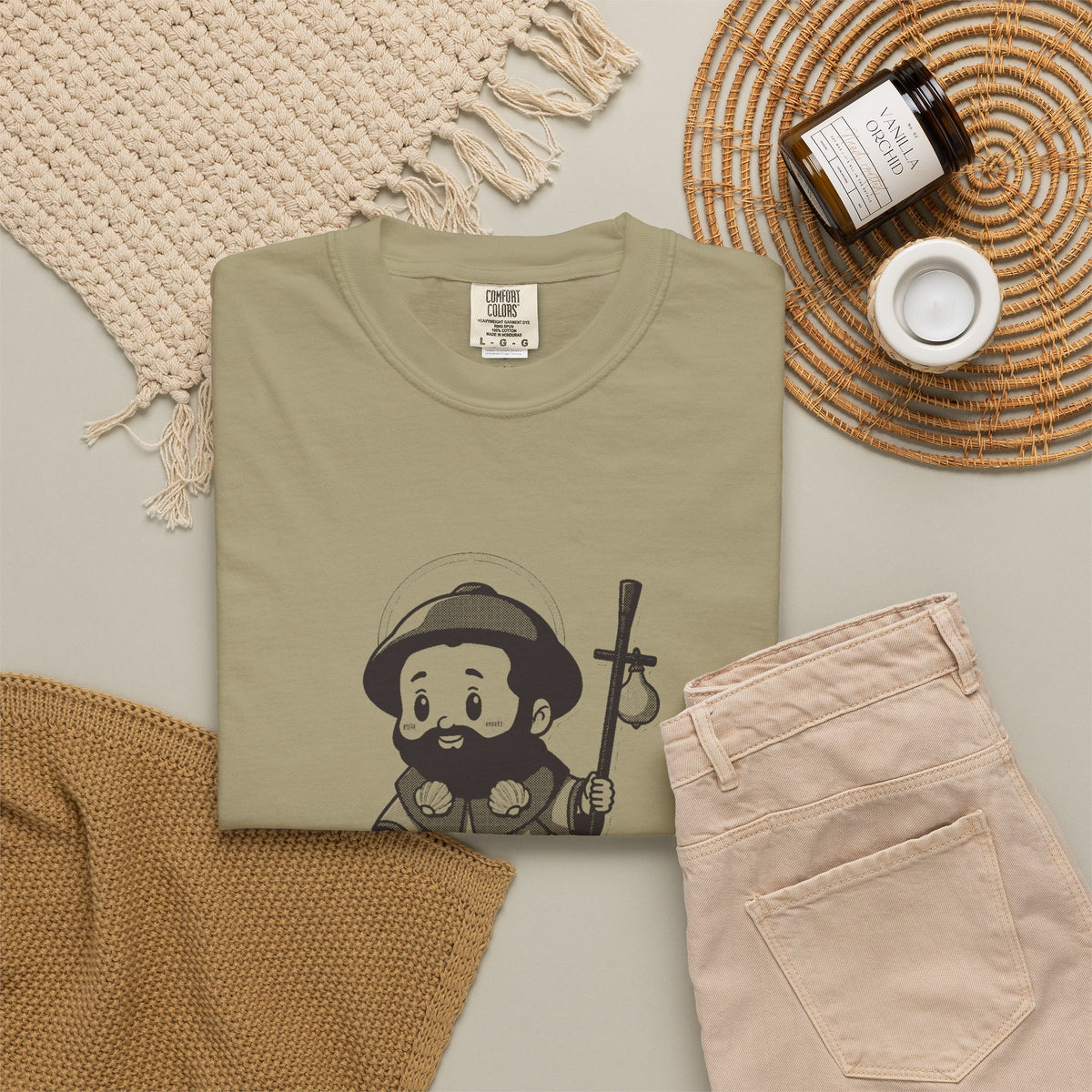 St James the Greater · “Are we there yet?” — Garment-Dyed One-Ink Tee
