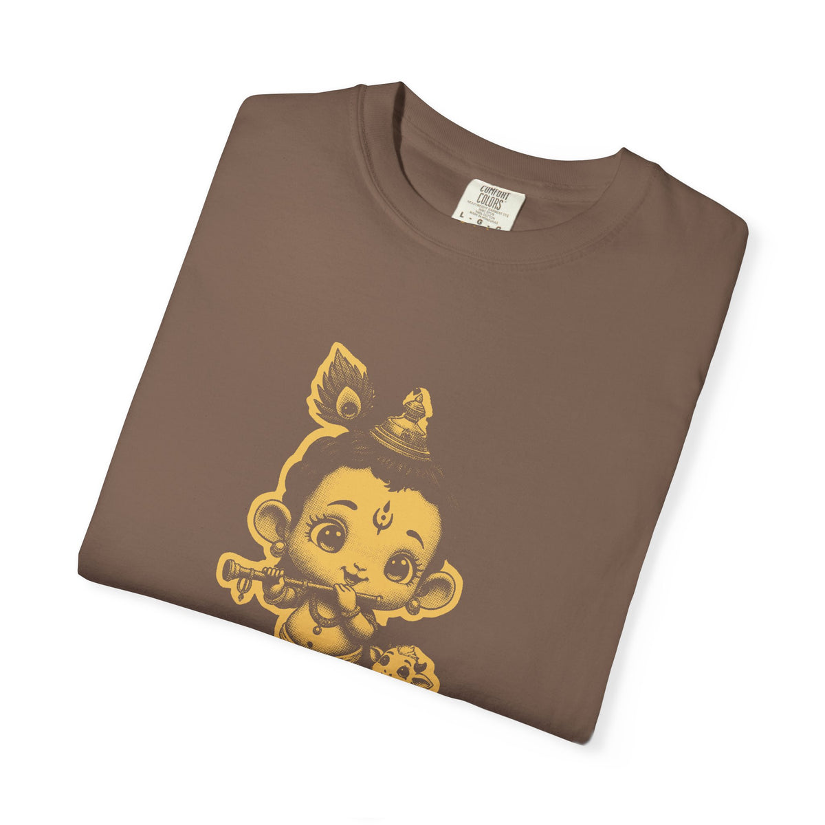 Krishna · “Butter thief. Heart thief.” — Garment-Dyed One-Ink Tee