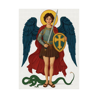 St Michael the Archangel: Who Is Like God — Art Print