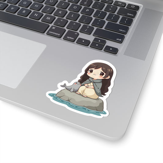 Selkie: Grey Selkie of Sule Skerry — Sticker