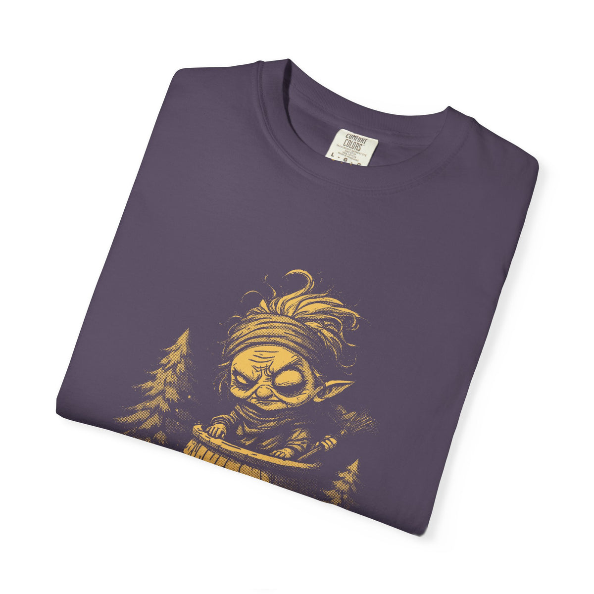 Baba Yaga · “Polite visitors welcome.” — Garment-Dyed One-Ink Tee