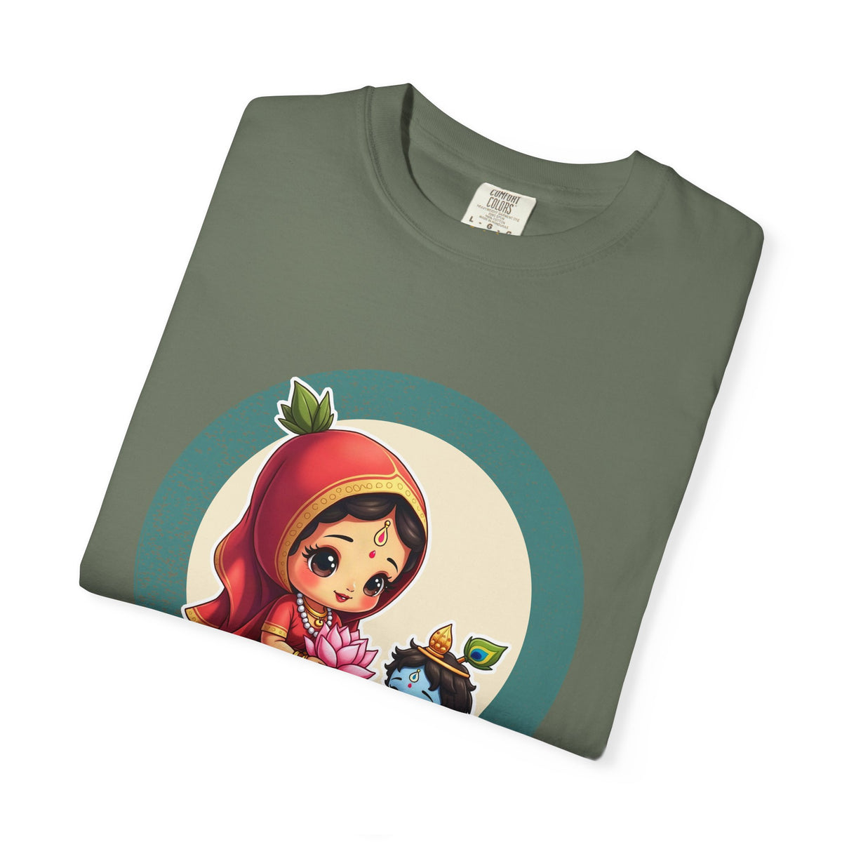 Radha · “Her name comes first.” — Garment-Dyed T-Shirt