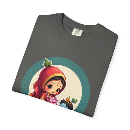Radha · “Her name comes first.” — Garment-Dyed T-Shirt