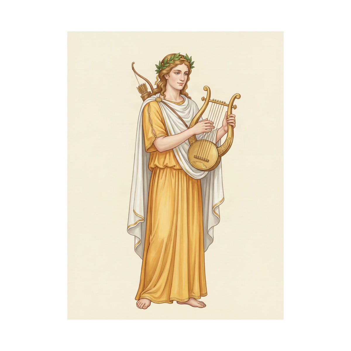 Apollo: Leader of the Muses — Art Print