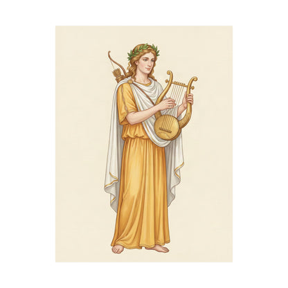 Apollo: Leader of the Muses — Art Print