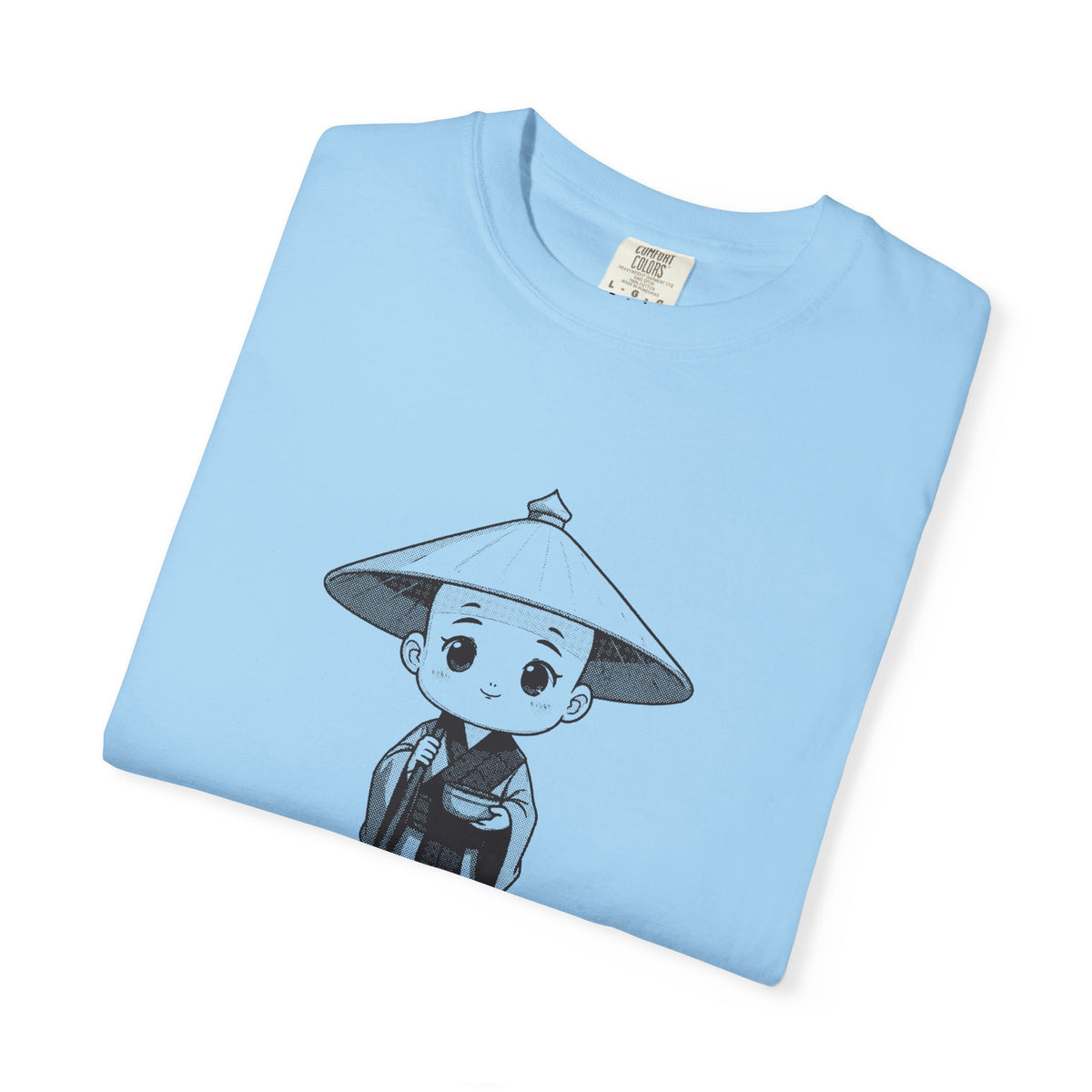 Kōbō Daishi · “Never walking alone.” — Garment-Dyed One-Ink Tee