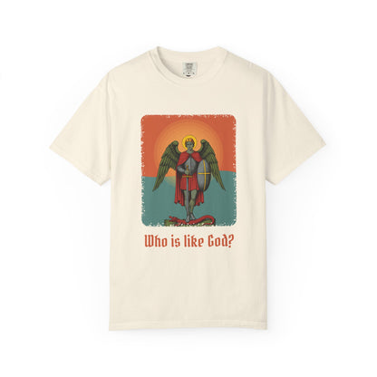 St Michael the Archangel: Chief Commander of Heaven — Garment-Dyed T-Shirt