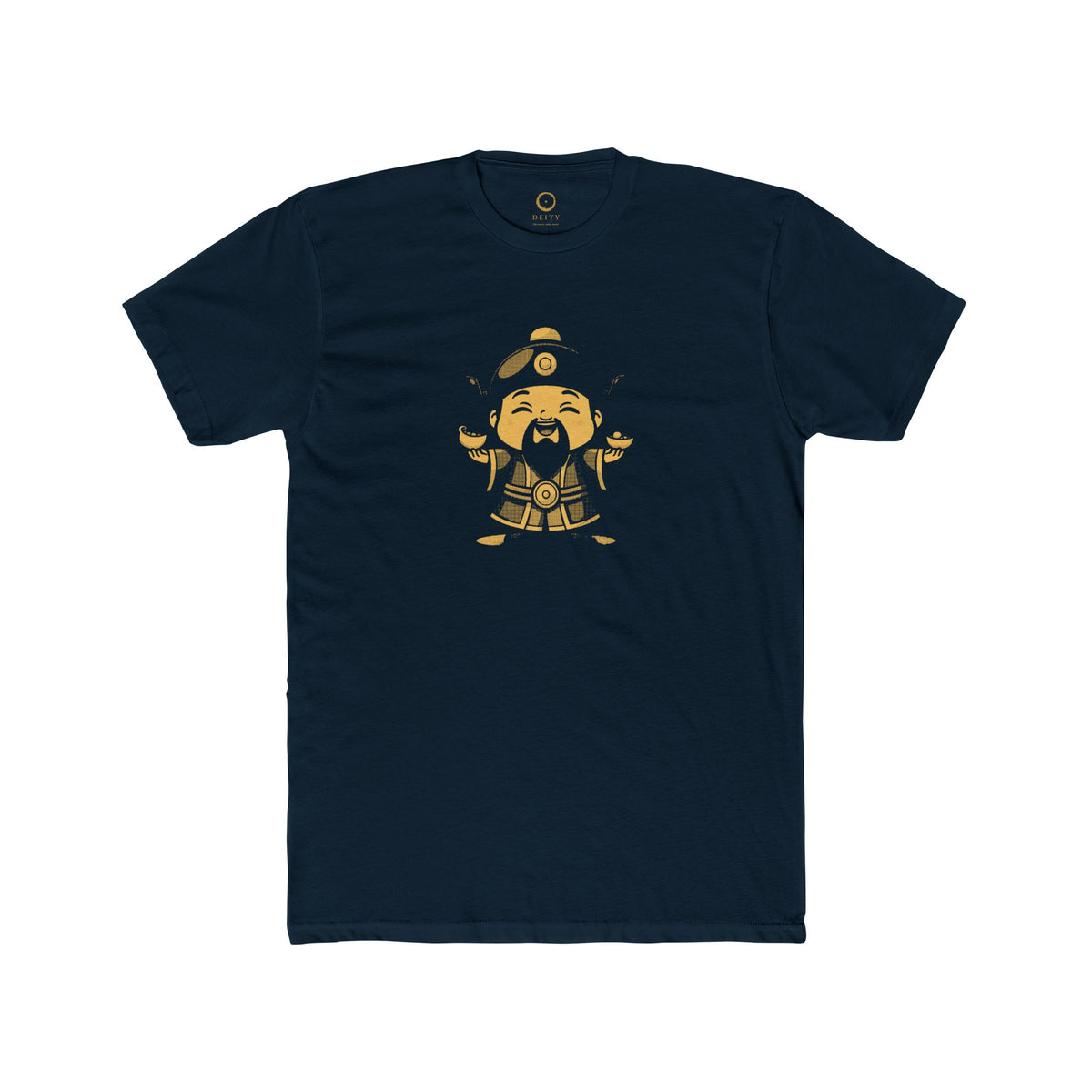 Caishen: Inviting Wealth and Treasure — One-Ink T-Shirt