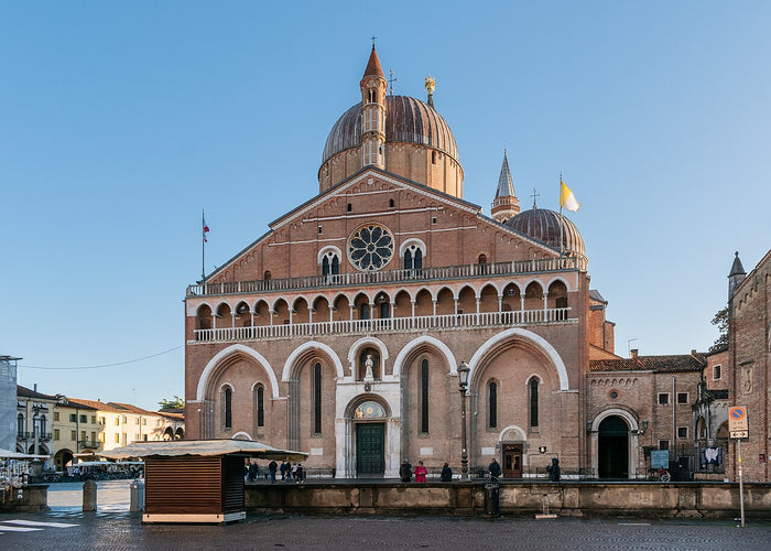 Basilica of St Anthony of Padua in Padua, the great pilgrimage church housing the saint's tomb.