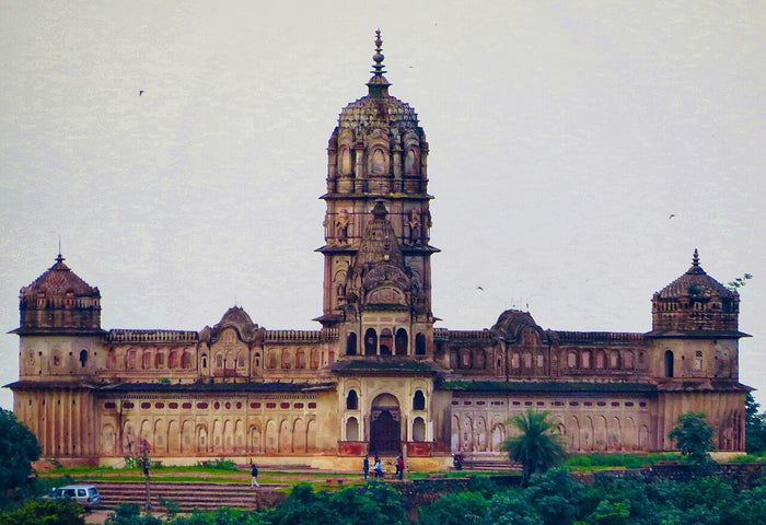Lakshmi Temple at Orchha, a historic Hindu temple dedicated to the goddess Lakshmi.