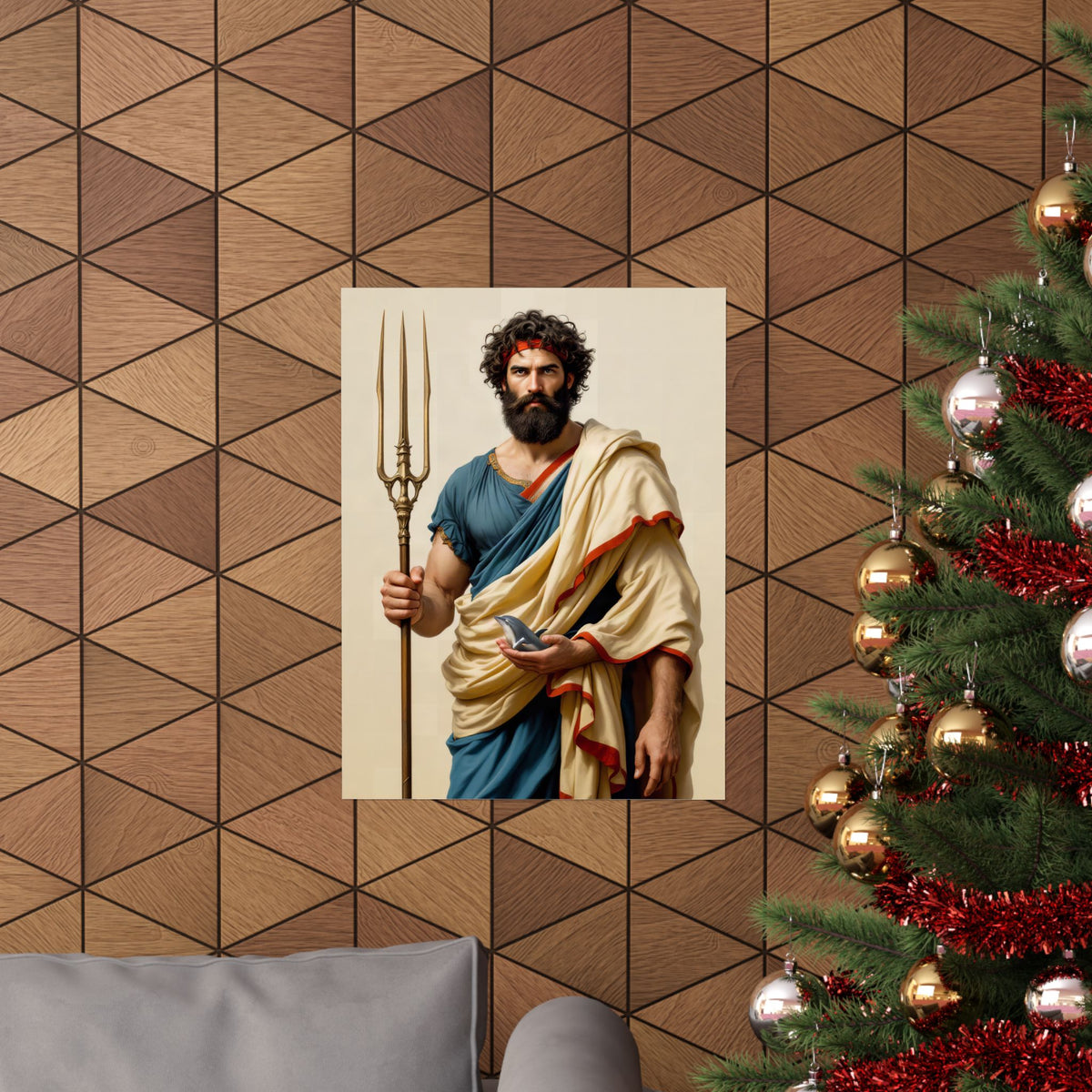 Poseidon: The Contest for Athens — Art Print