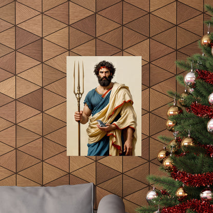 Poseidon: The Contest for Athens — Art Print