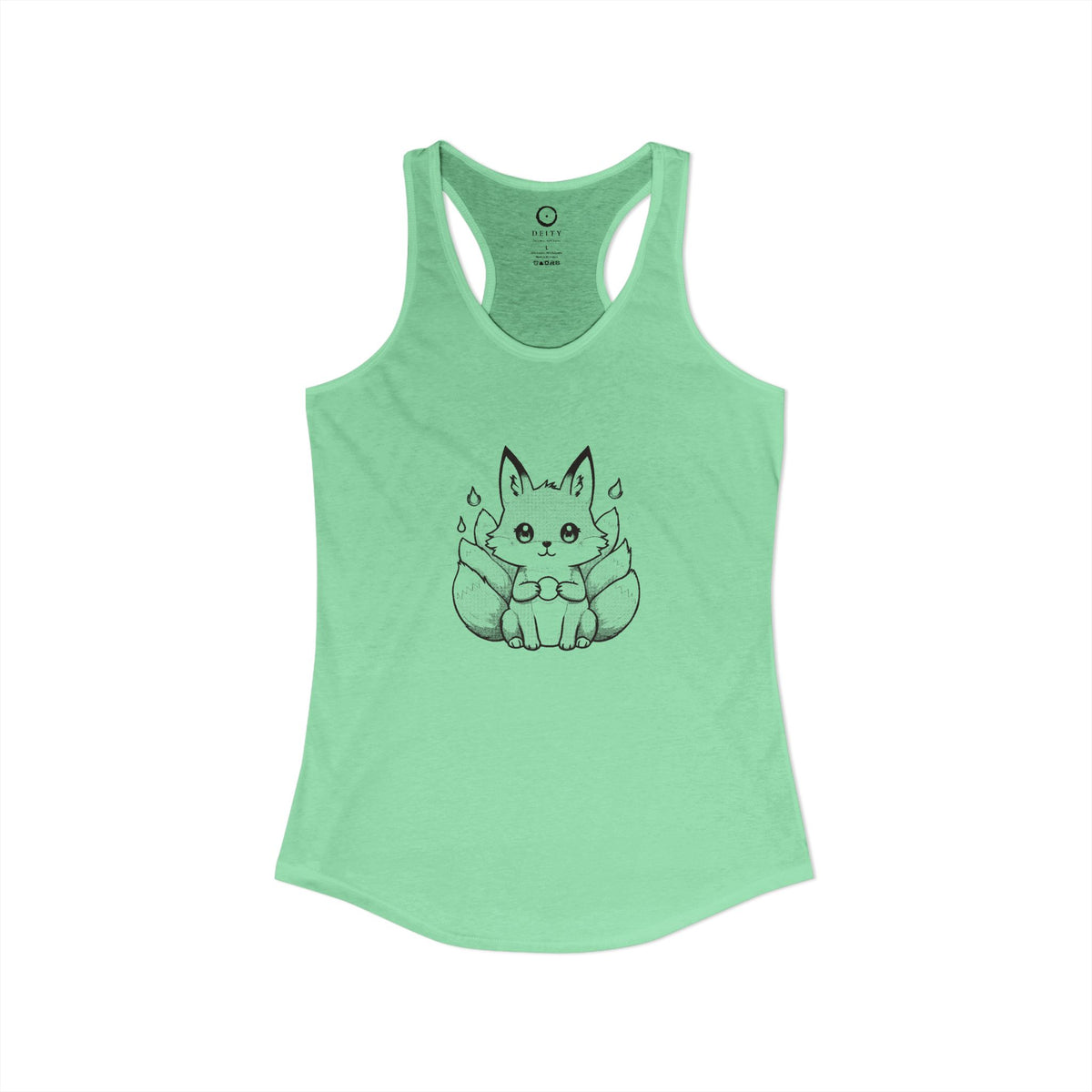 Kitsune: Messenger of Inari — Women's Racerback Tank