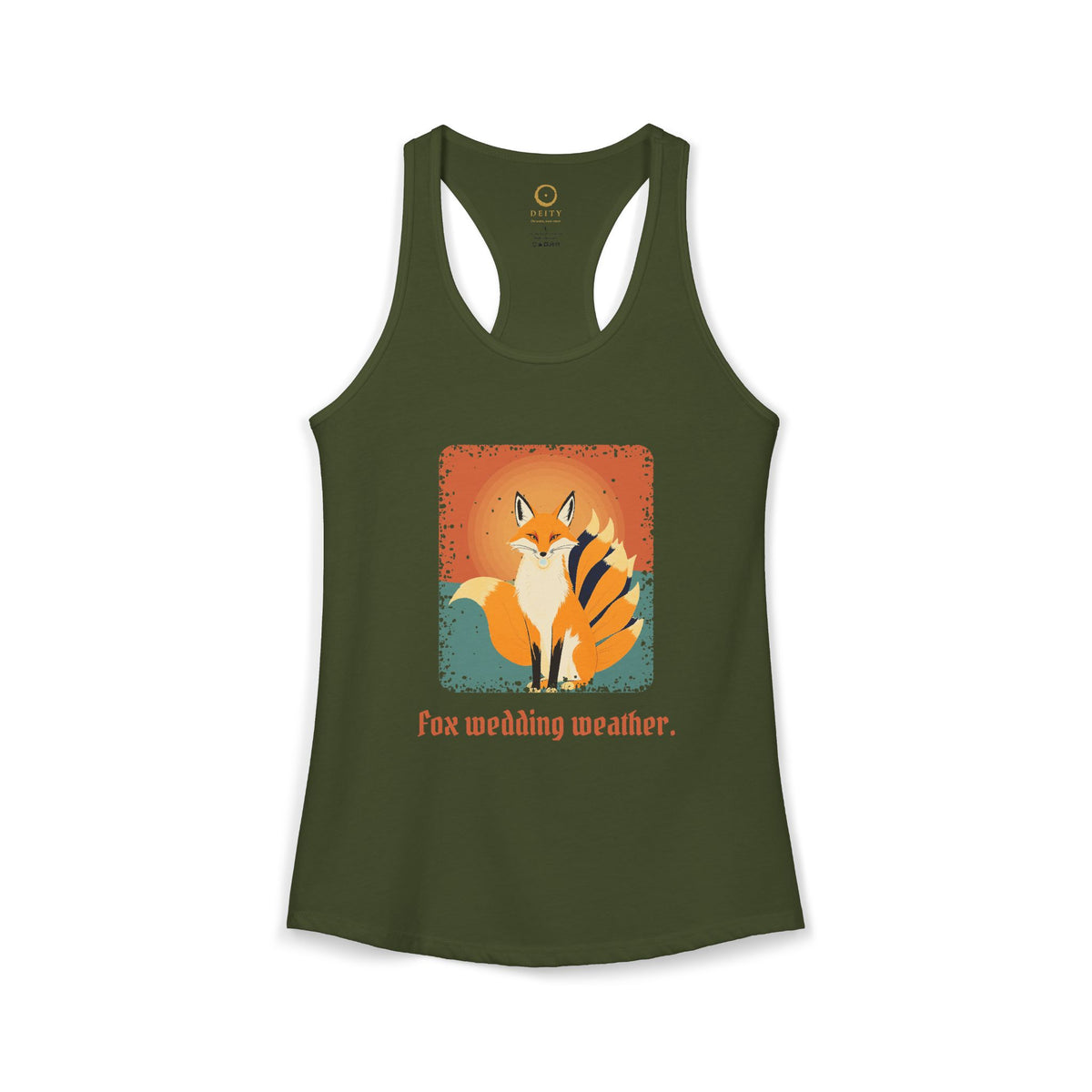Kitsune: Keeper of the Star Ball — Women's Racerback Tank