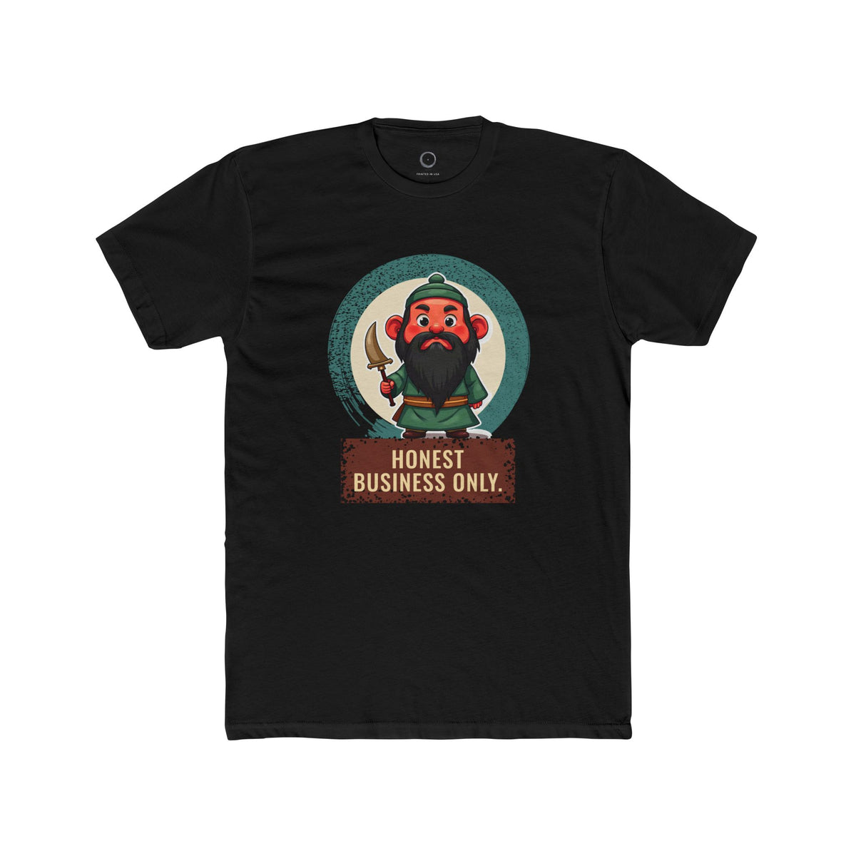 Guan Gong · “Honest business only.” — Unisex T-Shirt