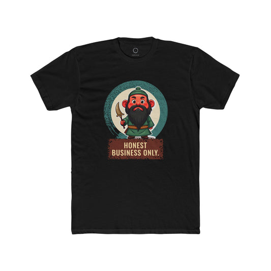 Guan Gong · “Honest business only.” — Unisex T-Shirt