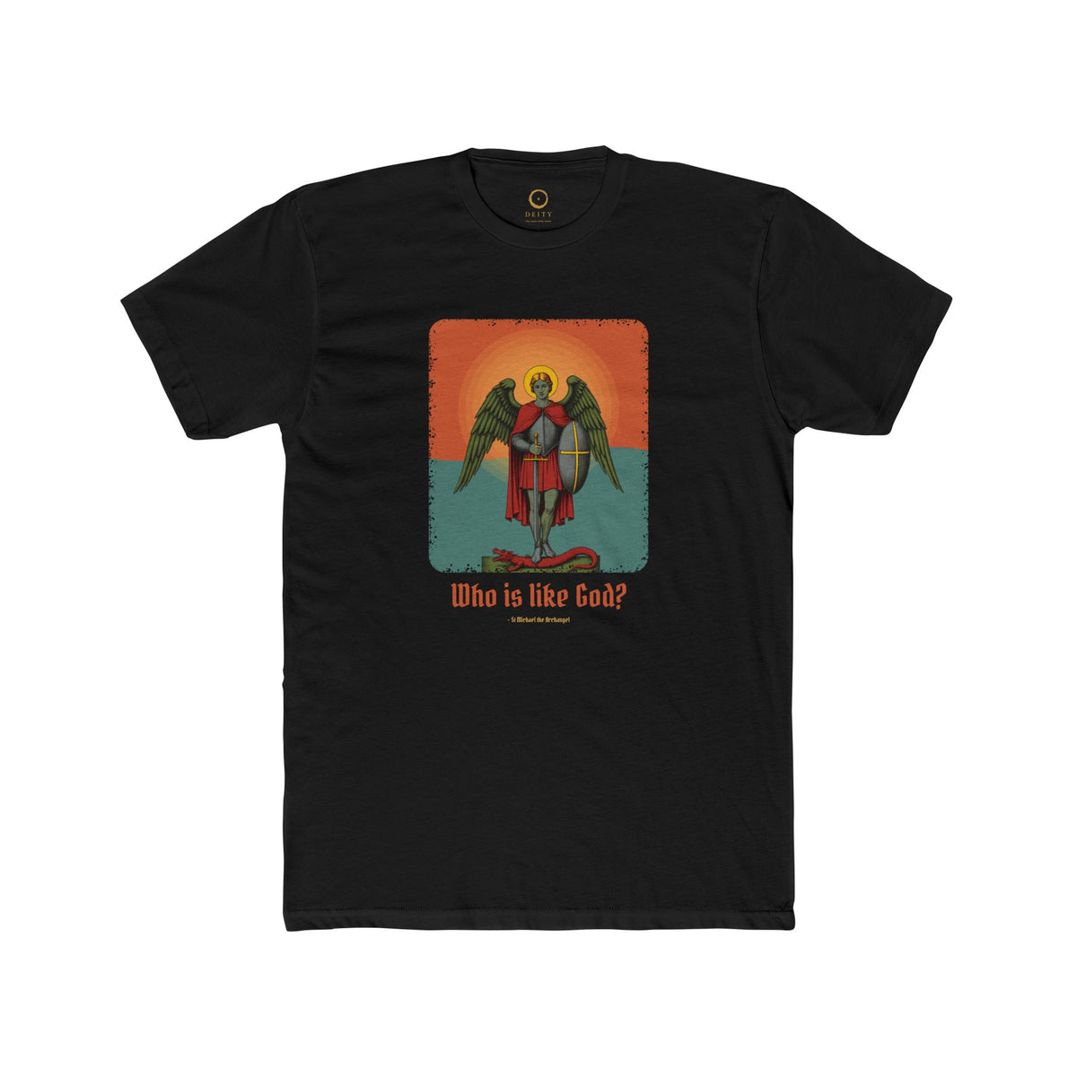 St Michael the Archangel: Chief Commander of Heaven — Unisex T-Shirt