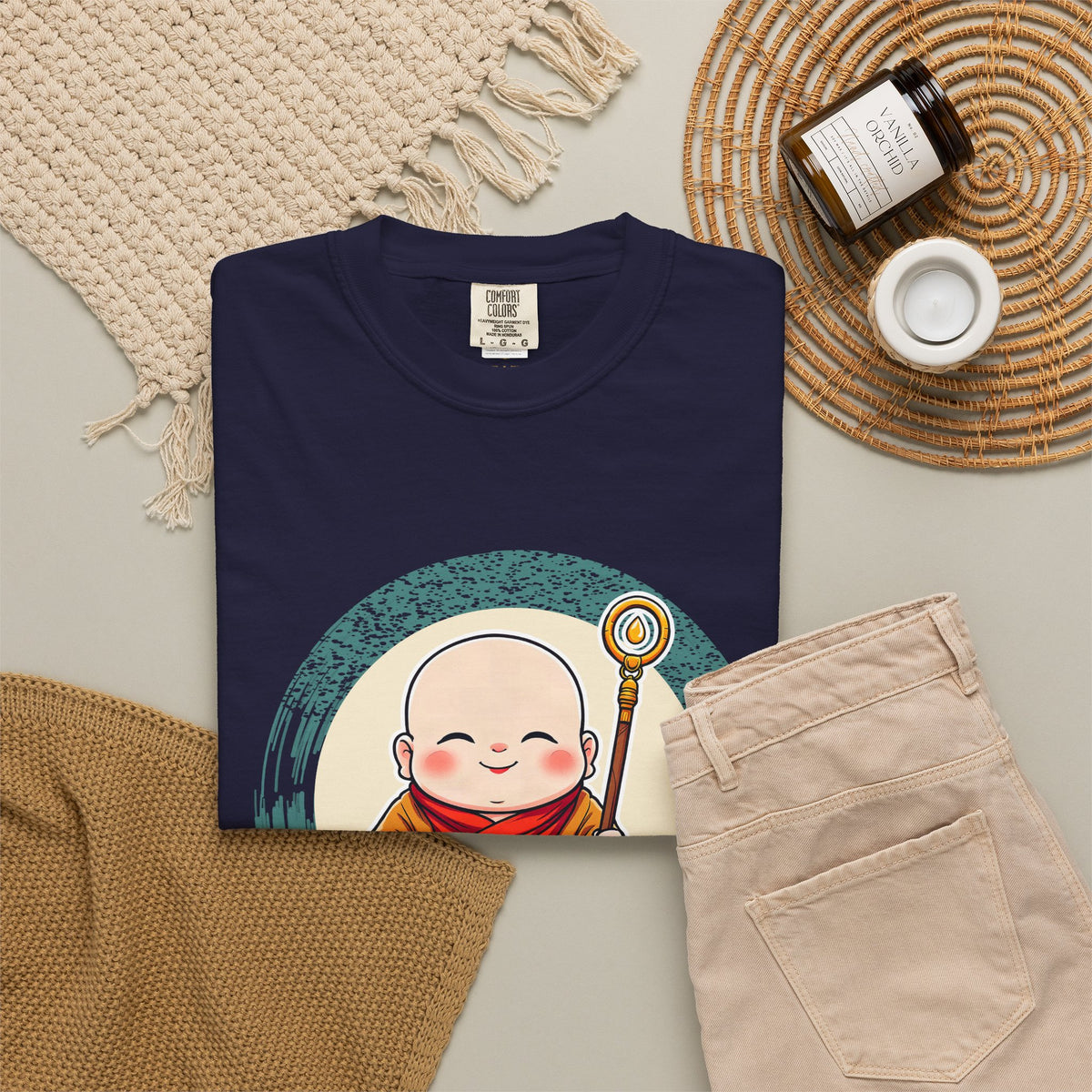 Jizō: Keeper of the Great Vow — Garment-Dyed T-Shirt