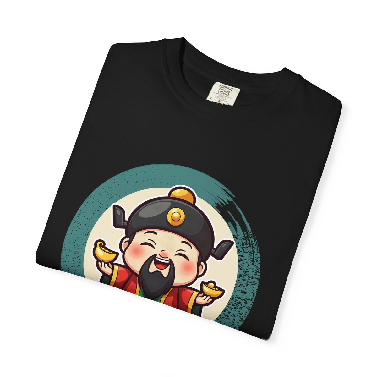 Caishen: Inviting Wealth and Treasure — Garment-Dyed T-Shirt