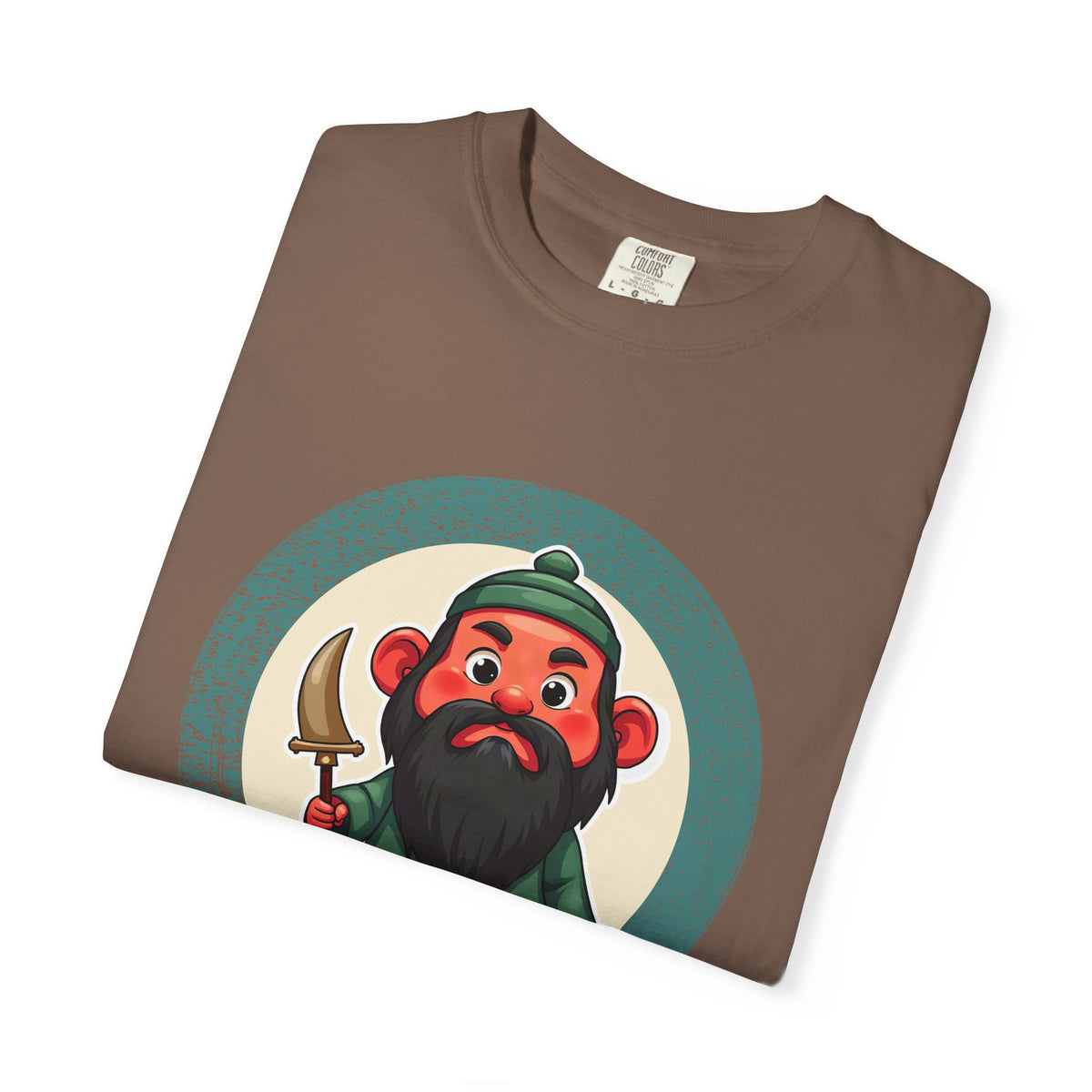 Guan Gong · “Honest business only.” — Garment-Dyed T-Shirt