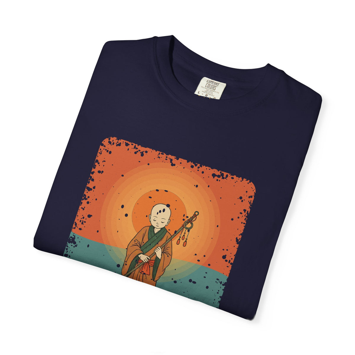 Jizō · “Travel buddy.” — Garment-Dyed T-Shirt