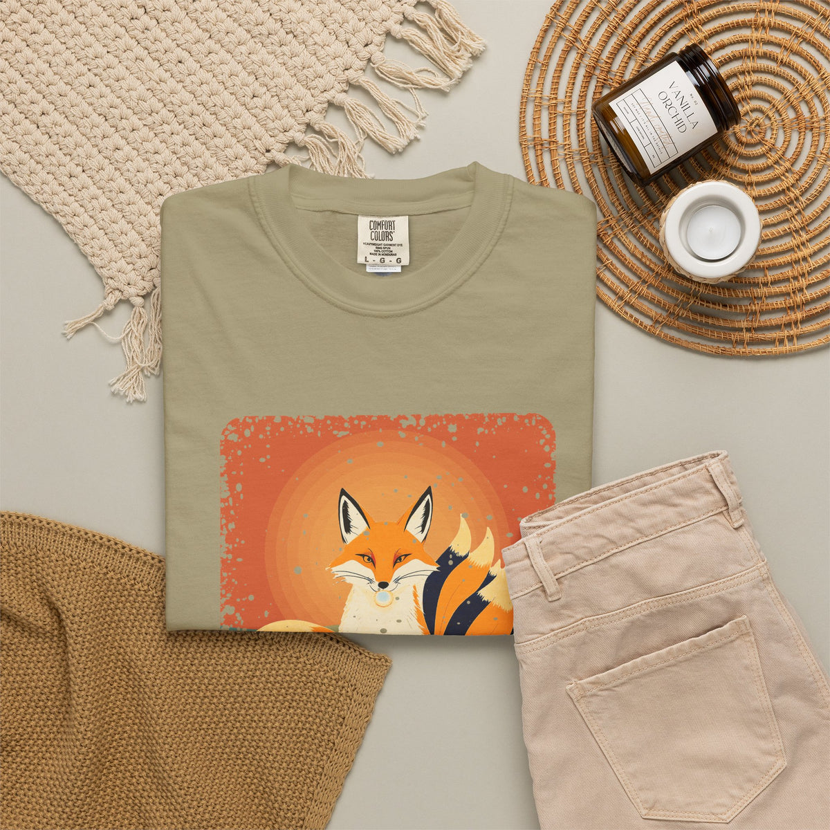 Kitsune: Keeper of the Star Ball — Garment-Dyed T-Shirt