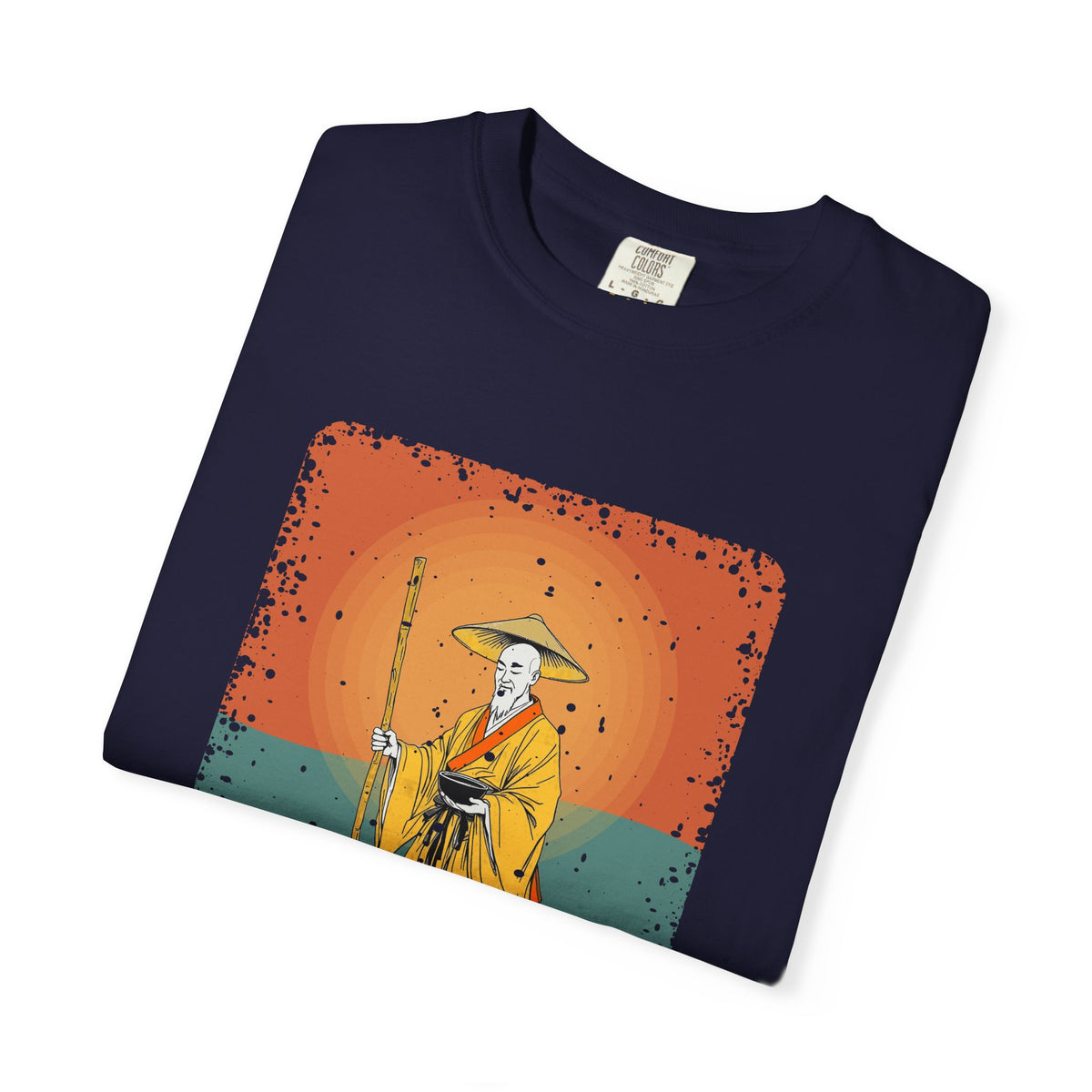 Kōbō Daishi · “Never walking alone.” — Garment-Dyed T-Shirt