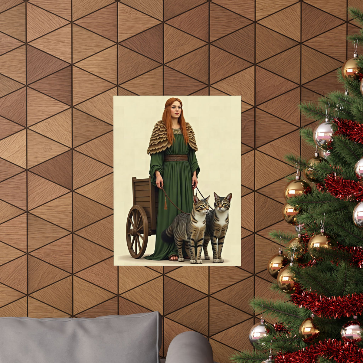 Freyja: Lady of Fólkvangr — Art Print