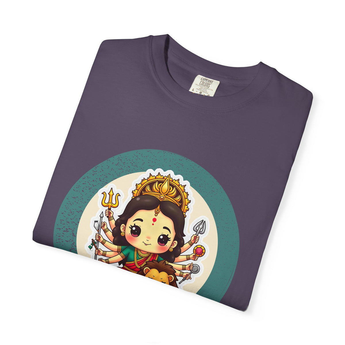 Durga · “Every god chipped in.” — Garment-Dyed T-Shirt