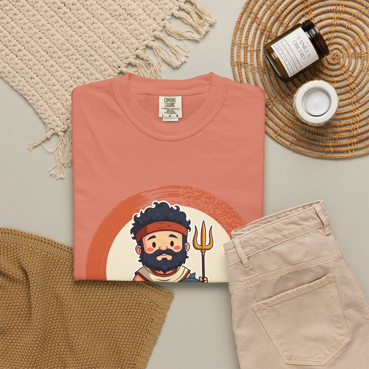 Poseidon · “He got the sea.” — Garment-Dyed T-Shirt