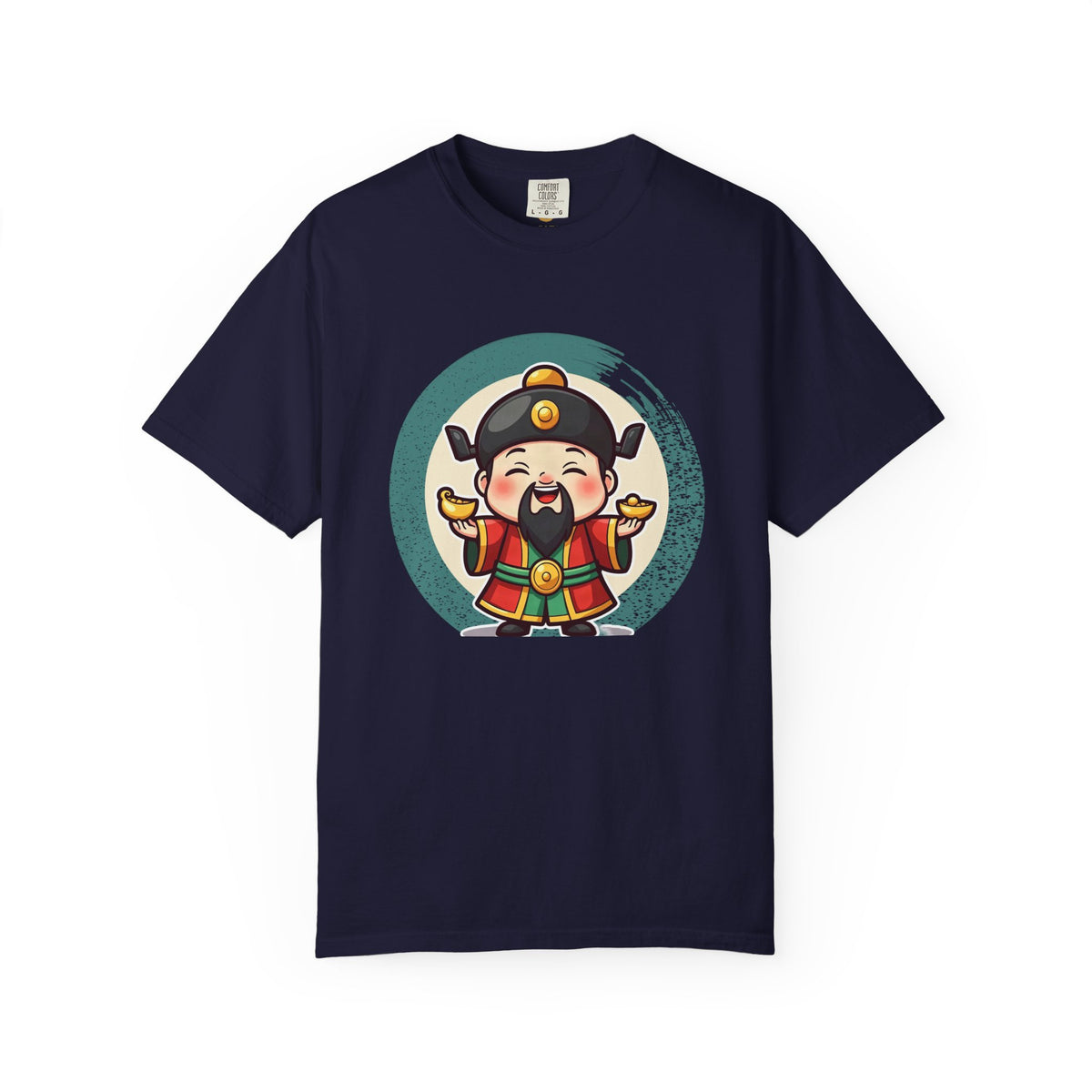 Caishen: Inviting Wealth and Treasure — Garment-Dyed T-Shirt